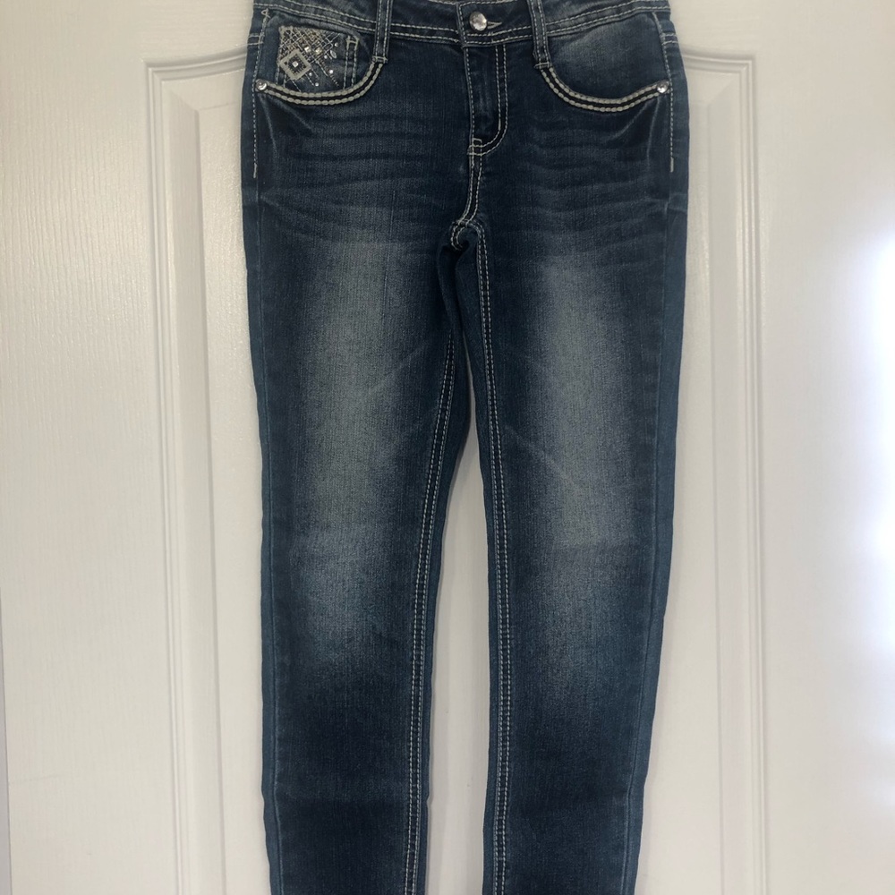 Girls Red Camel Jeans